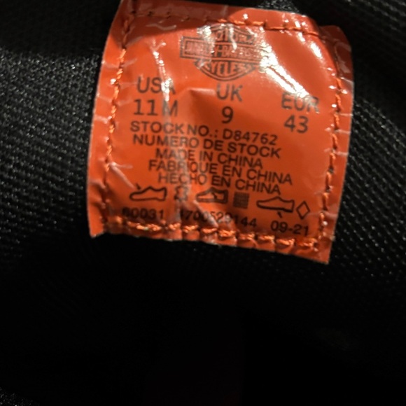 Harley-Davidson Leather Marinda 9" Lace Up Riding Boots Sz 11 NWT - Picture 10 of 10